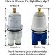 RP46074 Shower Cartridge Replacement for Delta 13/14 Series, Compatible with Delta MultiChoice Rough-in Valve and Single-Hanlde Trim Kit RP46074 Shower Cartridge Replacement for Delta 13/14 Series, Compatible with Delta MultiChoice Rough-in Valve and Single-Hanlde Trim Kit