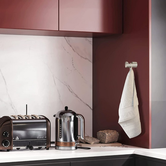 YB0403BN High-end Repalcement for Moen Align Bathroom Bub Kitchen Bedroom Single Robe Hook, Brushed Nickel YB0403BN High-end Repalcement for Moen Align Bathroom Bub Kitchen Bedroom Single Robe Hook, Brushed Nickel